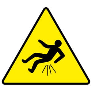 caution you can fall