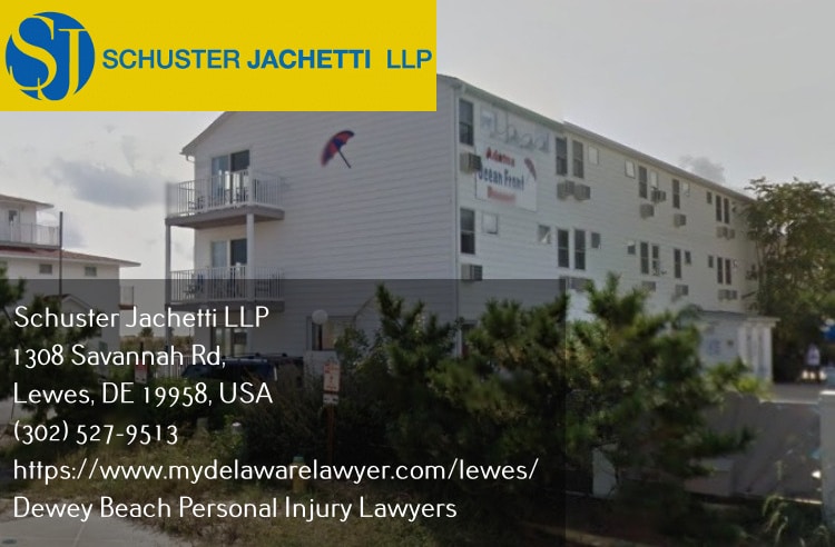 dewey beach, de personal injury lawyers adam's ocean front motel